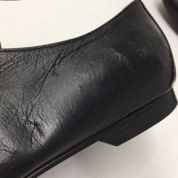 Arche womans black leather flats 7.5M BoxS - Picture 7 of 8